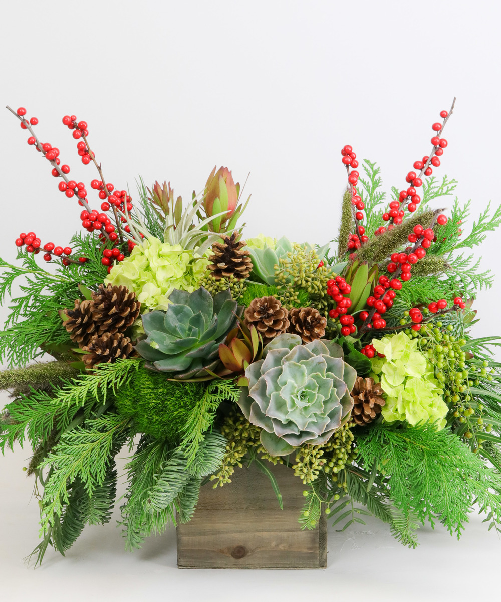 Elegant Christmas Floral Arrangement