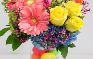Easter Eggs and Flowers