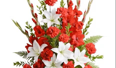 Allen's Flowers Funeral and Sympathy Floral Products STANDING SPRAYS, SYMPATHY WREATHS, FIRESIDE BASKETS, SYMPATHY PLANTS