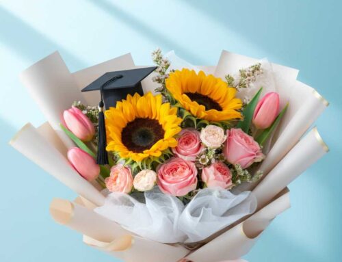 Graduation Flowers are a Welcomed Surprise